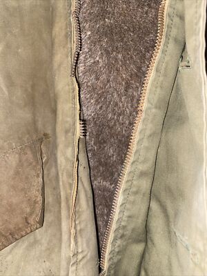 US Army Air Force Corp 1940s Vintage Type-B11 Flight Jacket Parka
