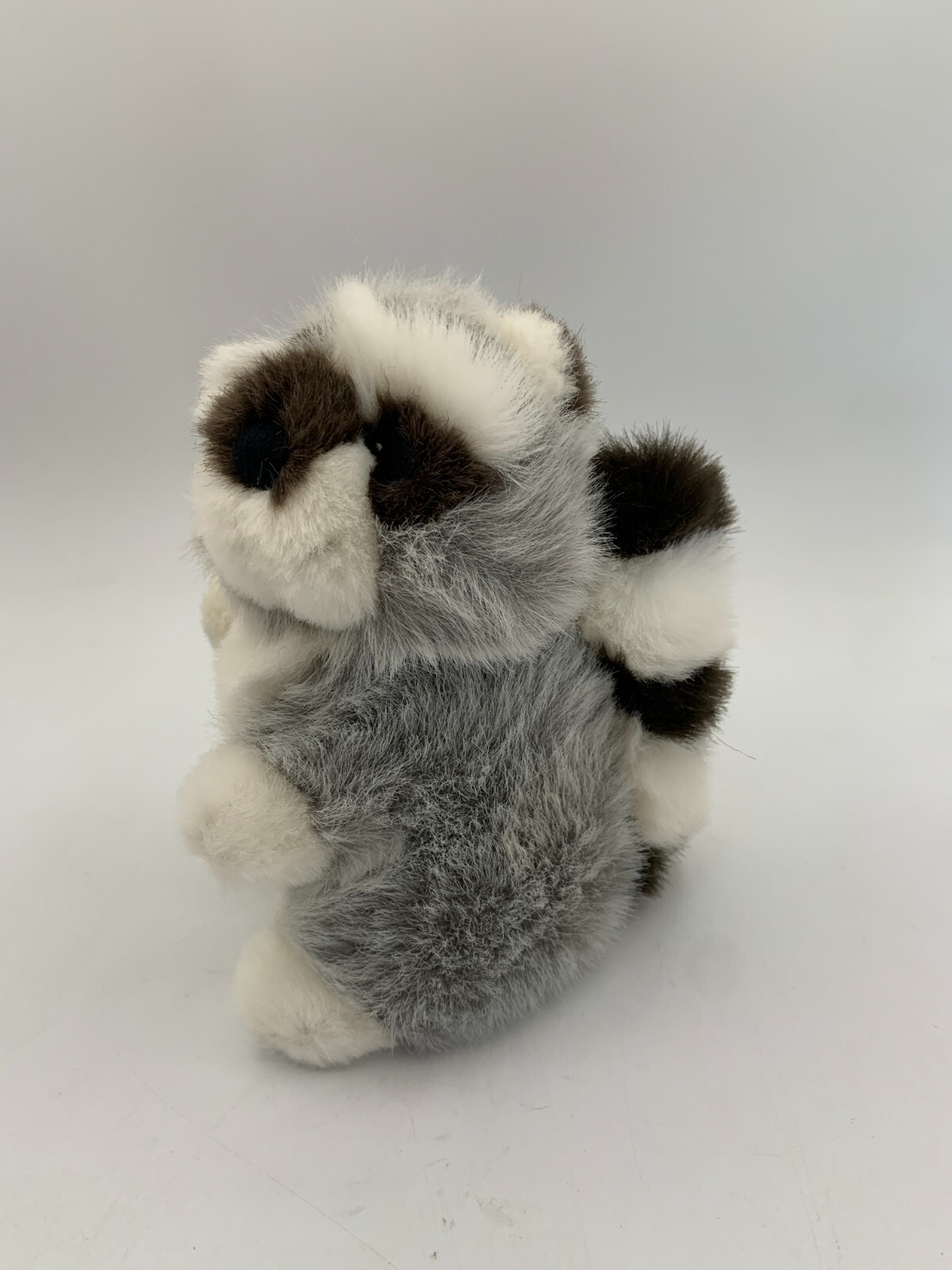 NEW IKEA Nosig Raccoon Small Sitting Gray Brown Soft Plush 8” Stuffed ...
