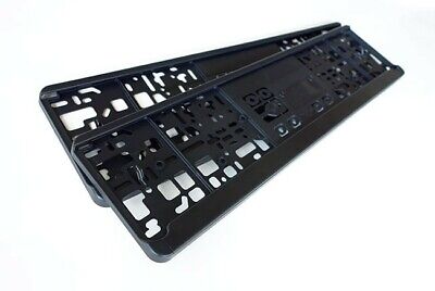 50 Universal European Euro License Number Plate Holders Frame Surrounds Trim Car