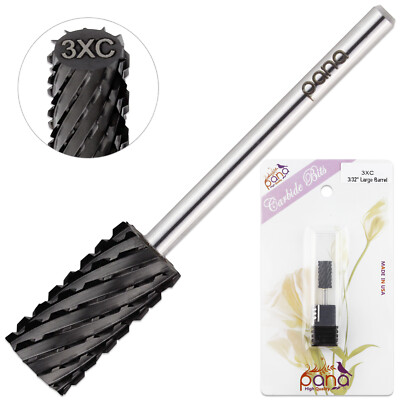 Pana 0.2cm Schaft Größe - Dlc Schwarz Flach Top Groß Fass Hartmetall Bit - 3X