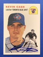 KEVIN CASH (2 Time AL Manager Of The Year) Signed 2003 Topps Heritage Autograph