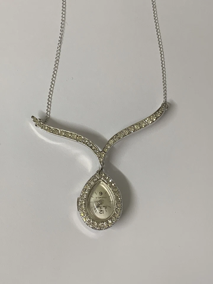 Collar reloj mujer Paul Peugeot lágrima caída Foto 2 de 4