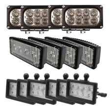 14Pcs LED Wrok Light Kit For John Deere 8000 Series 8100 8200 8300 8400 8400T