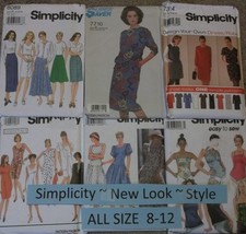 Simplicity Patterns  All Patterns are Size 8-12          Listing 6300