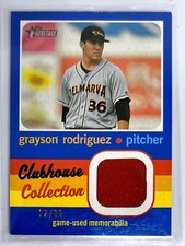 Grayson Rodriguez 2020 Topps Heritage Clubhouse Collection #CCR-GR Patch /99