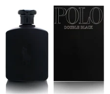 Polo Double Black by Ralph Lauren 4.2 oz / 125 ml Eau De Toilette Spray Men New