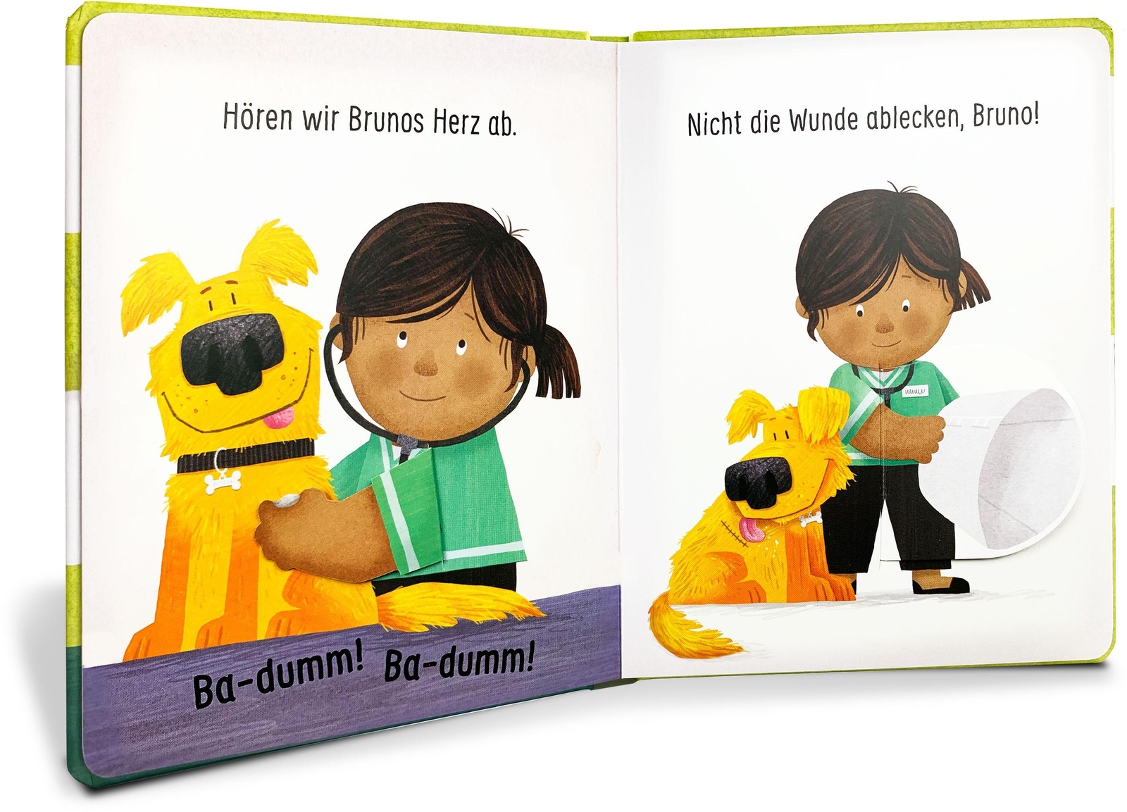 Thumbnail - Sei Dabei - Bei Der Tierärztin | Pappbilderbuch Mit Vielen Klappen Zum