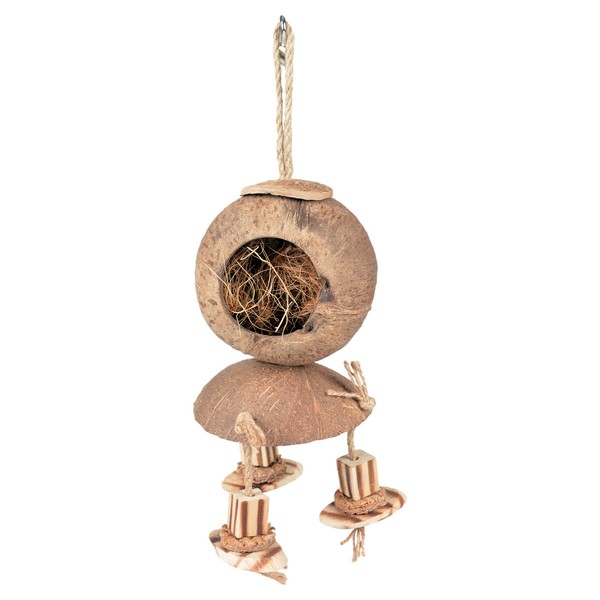 Duvo+ Coconut Jungle Haus FüR Nager 34X12X12Cm, Spiel- & Versteckplatz-image