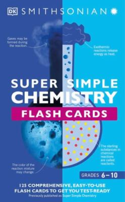 Super Simple Chemistry Flash Cards - 0744044146, cards, DK
