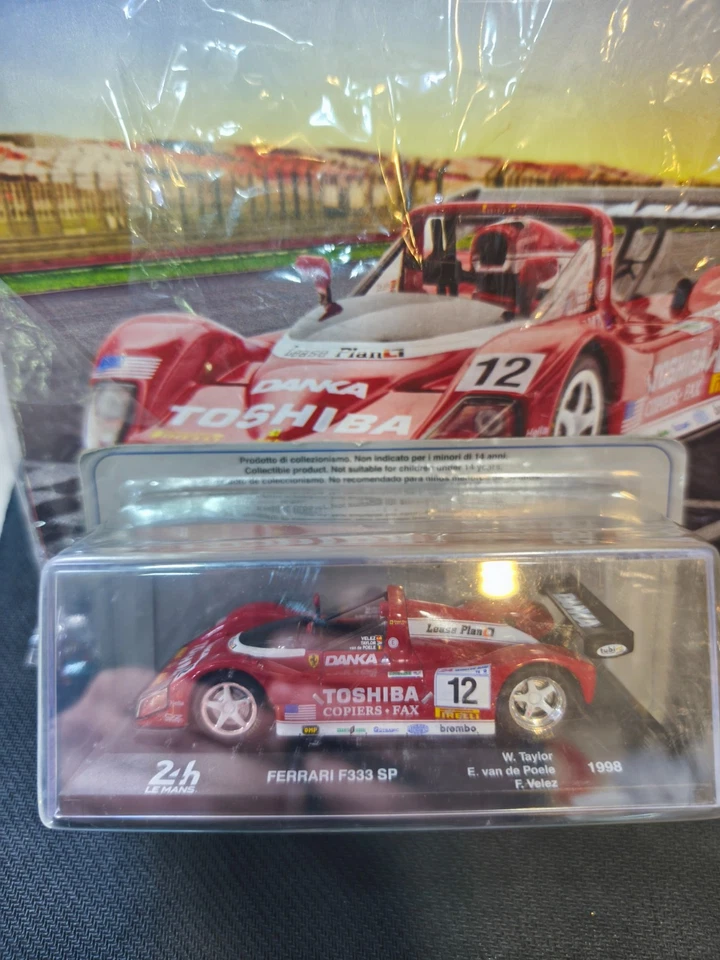 24H LE MANS FERRARI F333 FP-1998 -CENTAURIA 1/43 NUOVA - Immagine 2 di 2