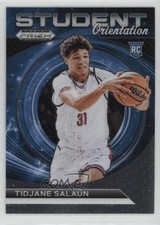 2024-25 Panini Prizm Draft Picks Student Orientation Tidjane Salaun #6 12g7