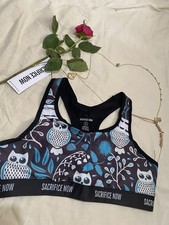 Gym Yoga Bra Crop Top Cool Sports Scoop Neckline Racer Back Design  Ladies