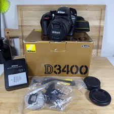 Nikon D3400 DSLR Camera with AF-P 18-55MM Lens - Boxed