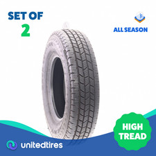 Set Of 2 Used Lt 21585r16 Deantires Back Country Qs-3 Touring Ht - 1332 Set Of 2 Used Lt 21585r16 Deantires Back Country Qs-3 Touring Ht - 1332