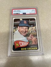 1965 Topps Bob Uecker #519 PSA 4 VG-EX St. Louis Cardinals DOYLE
