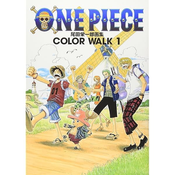 ONE PIECE Illustration Collection COLORWALK 1 Art Book Manga Anime Jump Japa FS