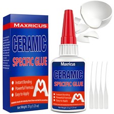 ​35g Ceramic Glue - Strong Repair Adhesive, High Strength, Fast Drying Clear ...