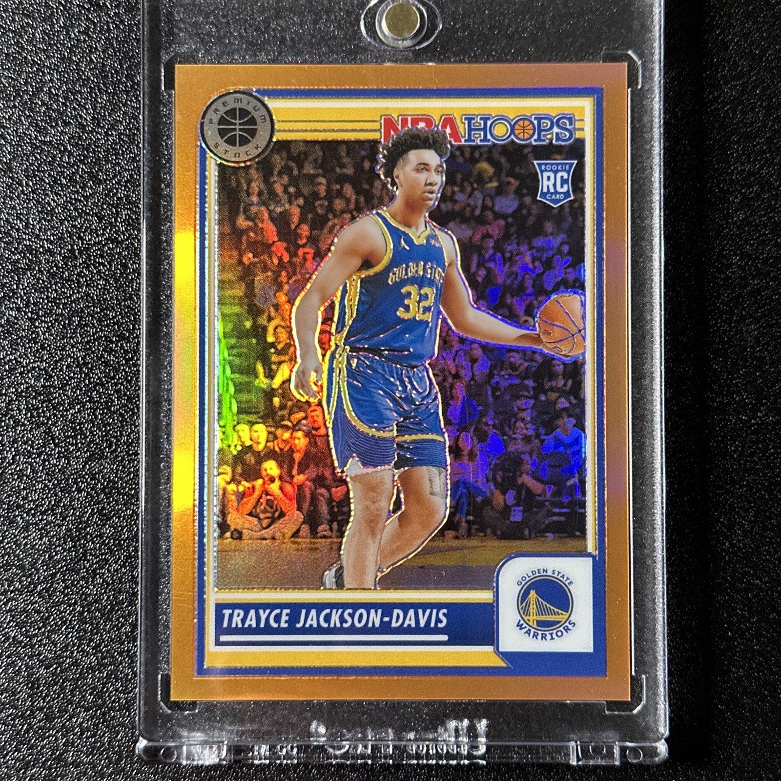 2023-24 NBA Hoops Premium Stock - Trayce Jackson-Davis #68 (RC) Orange /299!!!!