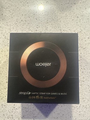 Woojer Strap Edge Wearable Haptic Body Vibration Bass System Gaming WJRSE101