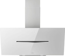 Elica Cappa Cucina Aspirante a Parete 90cm Vetro Bianco PRF0166935 SHY-S WH/A/90