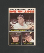 1964 Topps AL Home Rum Leaders #10 ~ Harmon Killebrew