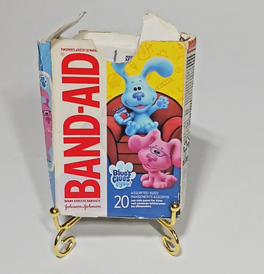 Blues Clues Band-Aids 10 Count Vintage Nickelodeon