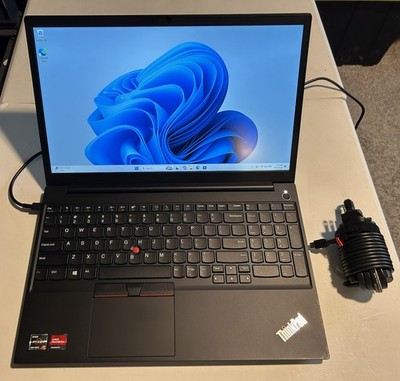 Lenovo ThinkPad E15 Gen 3 15.6  AMD Ryzen 7 5700U 16GB RAM 512GB SSD Excellent