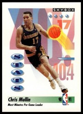1991-92 SkyBox #301 Chris Mullin