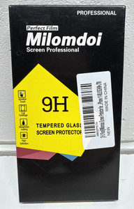 3- Pack Milomdoi Glass Screen Protector 9H for iPhone 11.