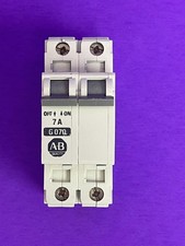 Allen Bradley 1492-CB2 G070 Ser B Circuit Breaker 7A, 2 Pole