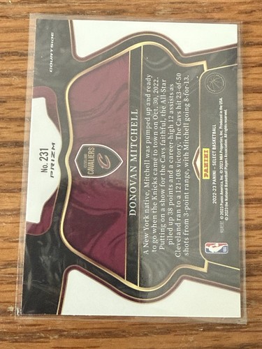 Donovan Mitchell 2022/23 Select Courtside Red Cracked Ice - Picture 2 of 2