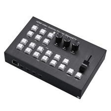 HDMI Video Switcher Multi Camera Live Stream Station Video Record Audio Mix