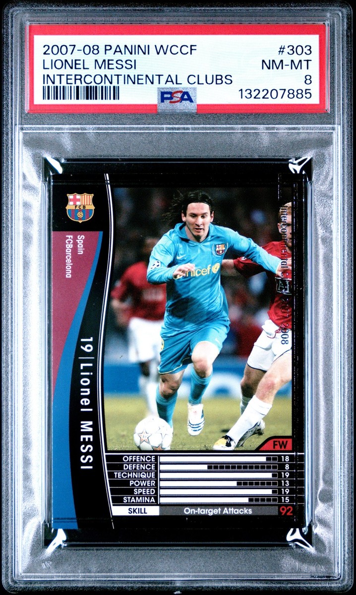 Panini WCCF 2010-11 Lionel Messi No.10 FC Barcelona Spain La Liga 10-11