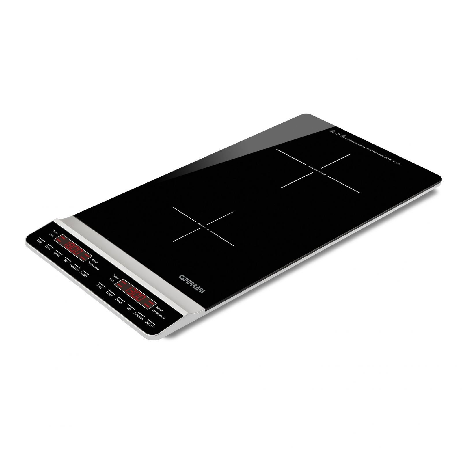 G3 Ferrari G10139 Dinamiko Deep Piastra ad Induzione Doppio Verticale, Design Sl - 1