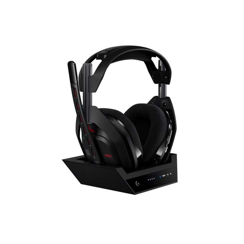Casque PC Logitech G Astro A50 Lightspeed noir : l'audio haut de gamme des joueurs e-sport