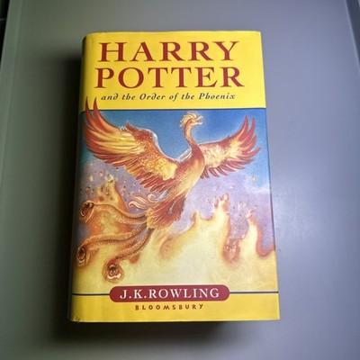 Harry Potter and the Order of the Phoenix First Edition Book with Dust Jacket