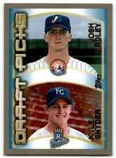 2000 Topps Josh Girdley/Kyle Snyder Rookie Montreal Expos/Kansas City Royals