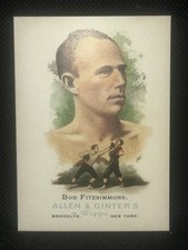 2006 Topps Allen and Ginter #346 BOB FITZSIMMONS * PUGILIST * BOXING