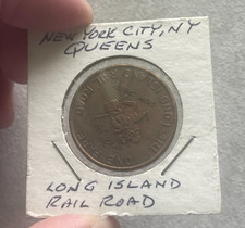 Long Island Rail Road Transit Token - Queens New York NY L2