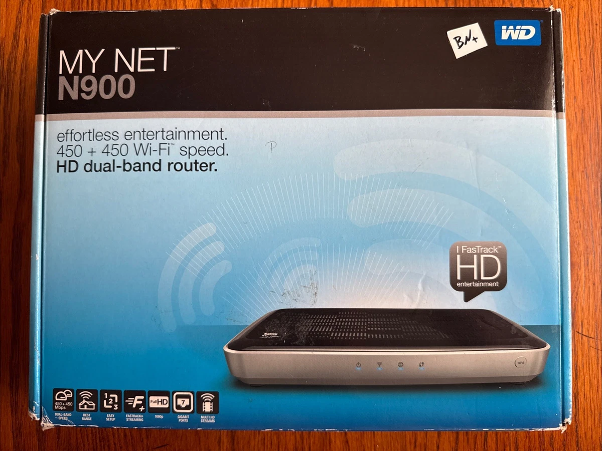 Pont WiFi Western Digital My Net AC Bridge, 4 Ports Gigabit, Modèle WDBMRD0000NBL