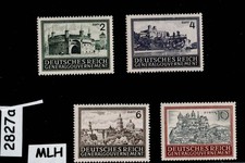 MLH stamp set N100-N103  Germany Occupied Poland during WWII  1943-1944   #2827a