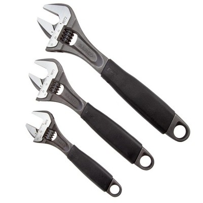 Bahco Ergo Central Nut Adjustable Wrench Set 3 Pack ADJUST 3-90