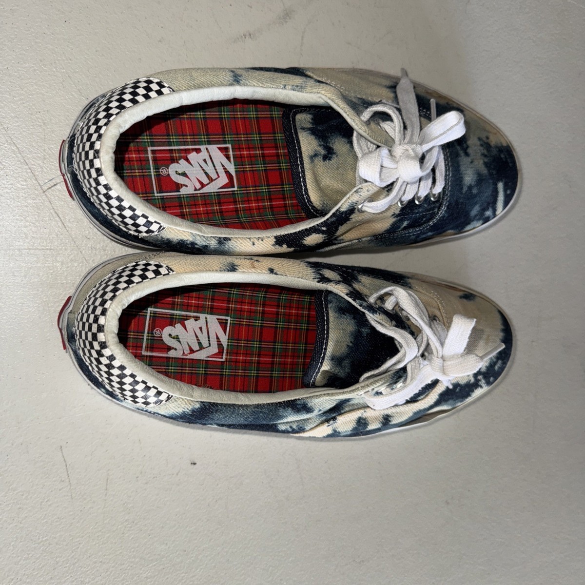 Vans Supreme Bleach Era 11 Rare Vtg Blends Bape Box Logo Wtaps