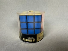 Original 1980 Ideal Toys Rubik's Cube in Sealed Plastic Case Unopened Hong Kong