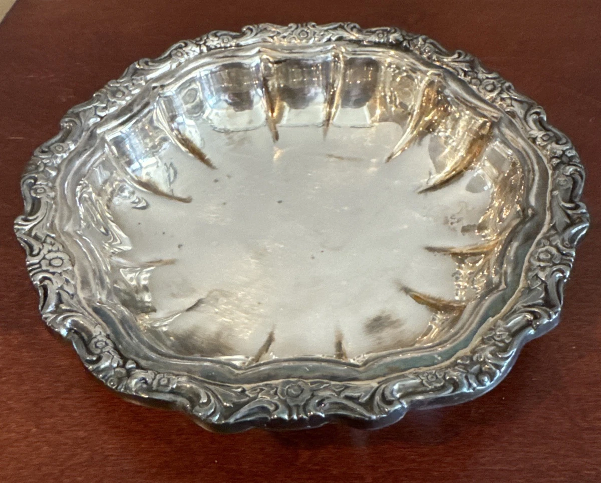 International Silver Rose Antique US Silver-Plated Bowls for sale