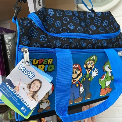 Scooli Super Mario Sporttasche Umhängetasche Trainingstasche Schulsport  Neu