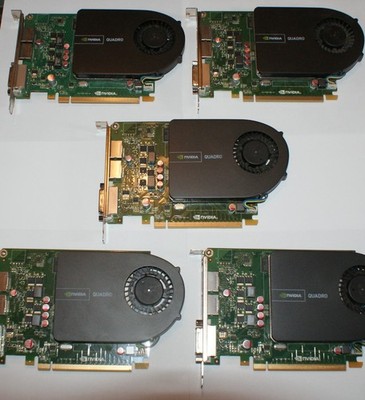Restposten 5 Nvidia Quadro 2000 PCIE 1GB GDDR5 DisplayPort x2/DVI Grafikkarten