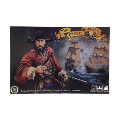 Green Feet Games Board Game Pirate Republic (Kickstarter Ed) Box Fair/NM