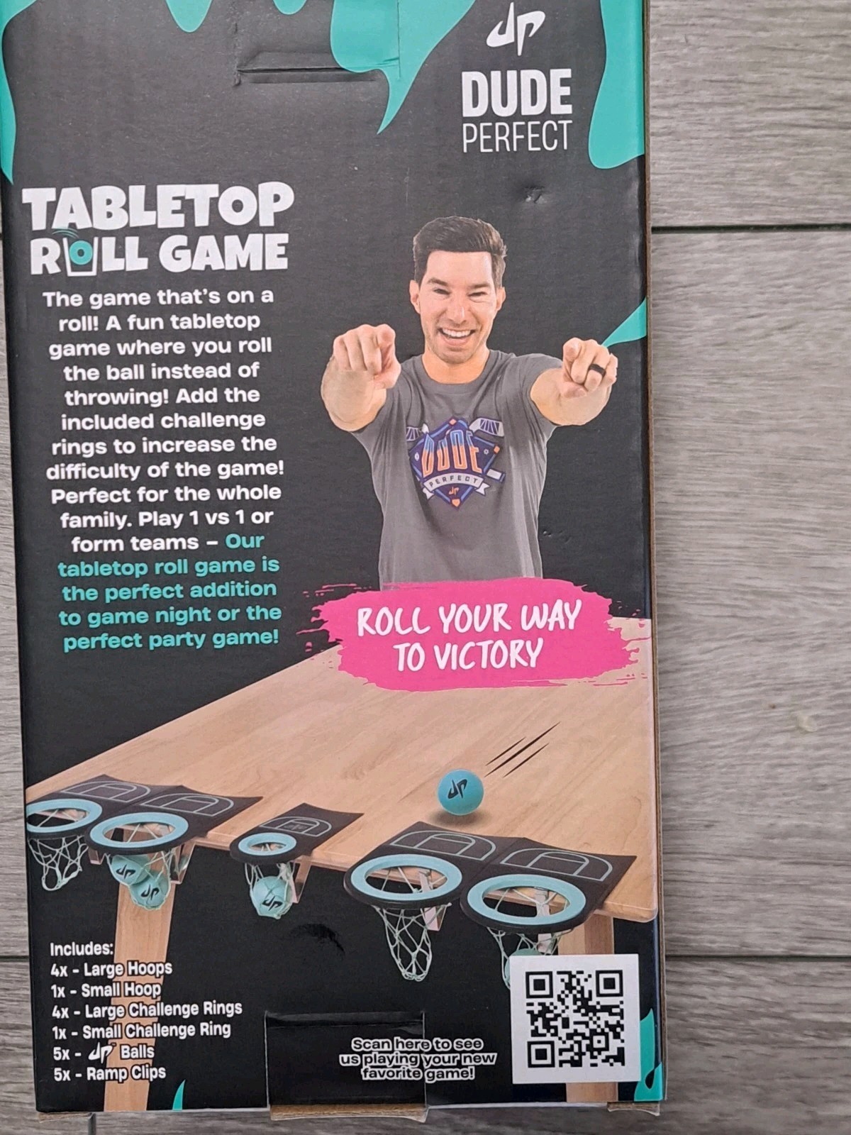 Brand New Dude Perfect Tabletop Roll Game
