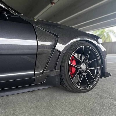 Carbon Fiber Vented Front Fenders Wing for Kia Stinger 2018-2023